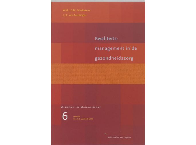 Voorkant - Kwaliteitsmanagement in de gezondheidszorg
