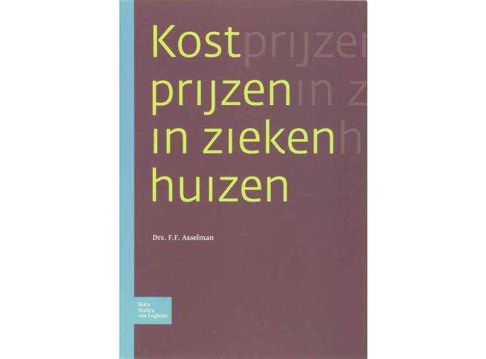 Voorkant - Kostprijzen in ziekenhuizen