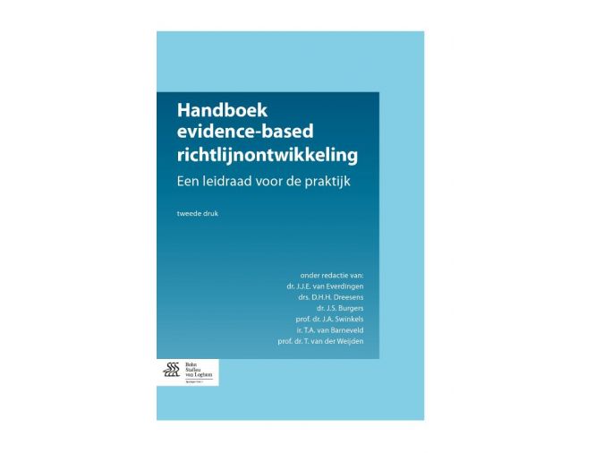 Voorkant - Handboek evidence-based richtlijnontwikkeling